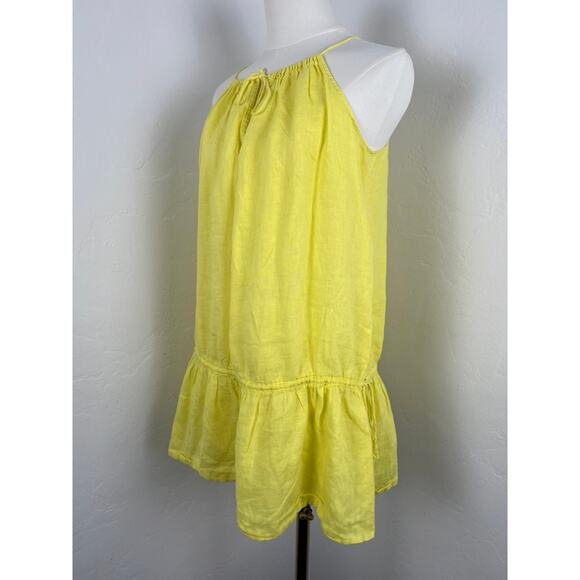 J. CREW Yellow Linen Sundress (Womens Size: Medium) - Picture 9 of 11